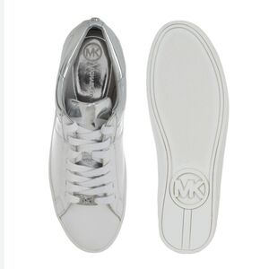 Michael Kors White Sneakers Minimalist Design